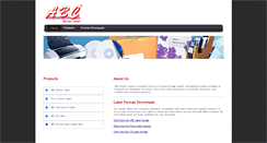 Desktop Screenshot of abcsticker.com
